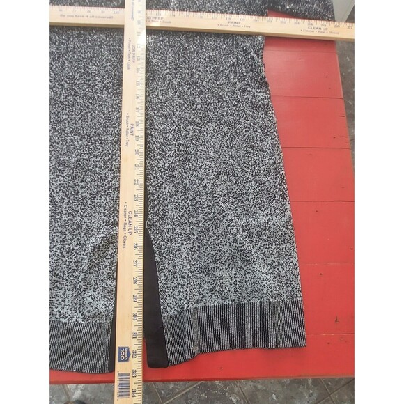 ! Soma ombre long button front cardigan size M black silver Metallic - Picture 7 of 7